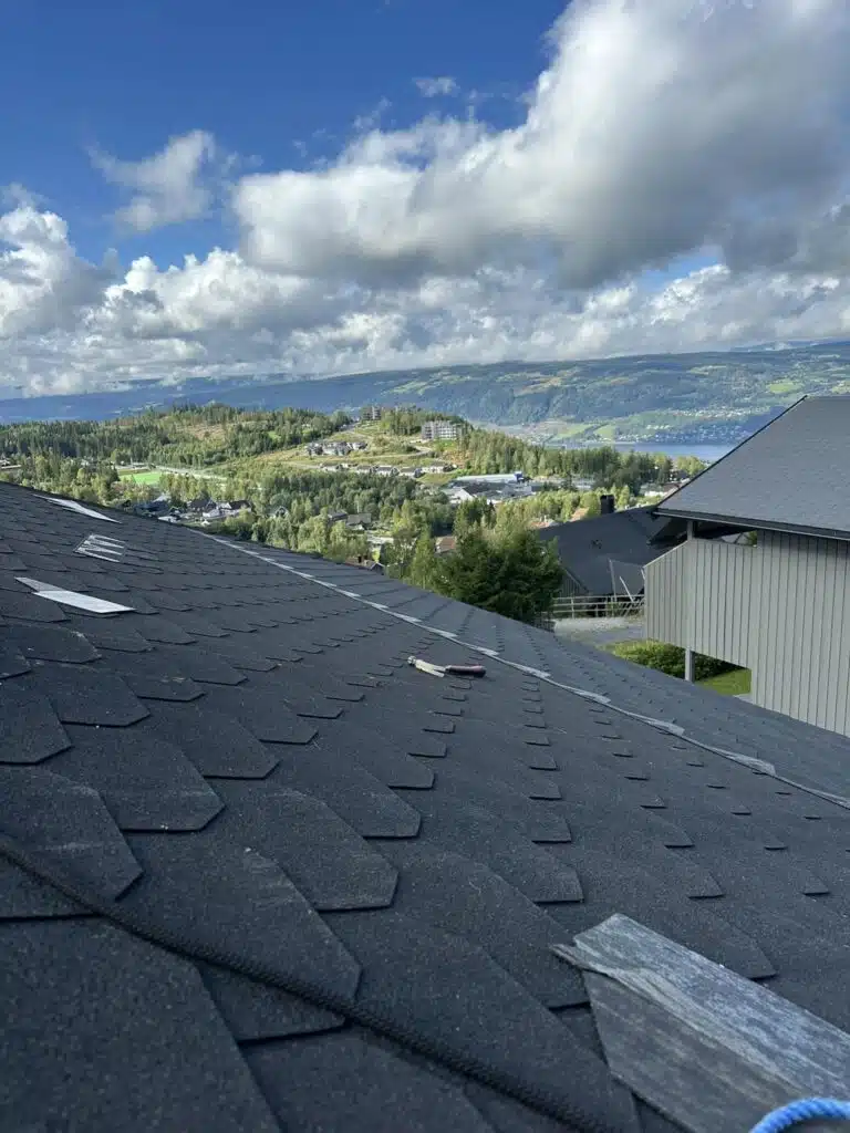 Legging av nytt tak